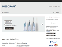 Tablet Screenshot of mesoram.com